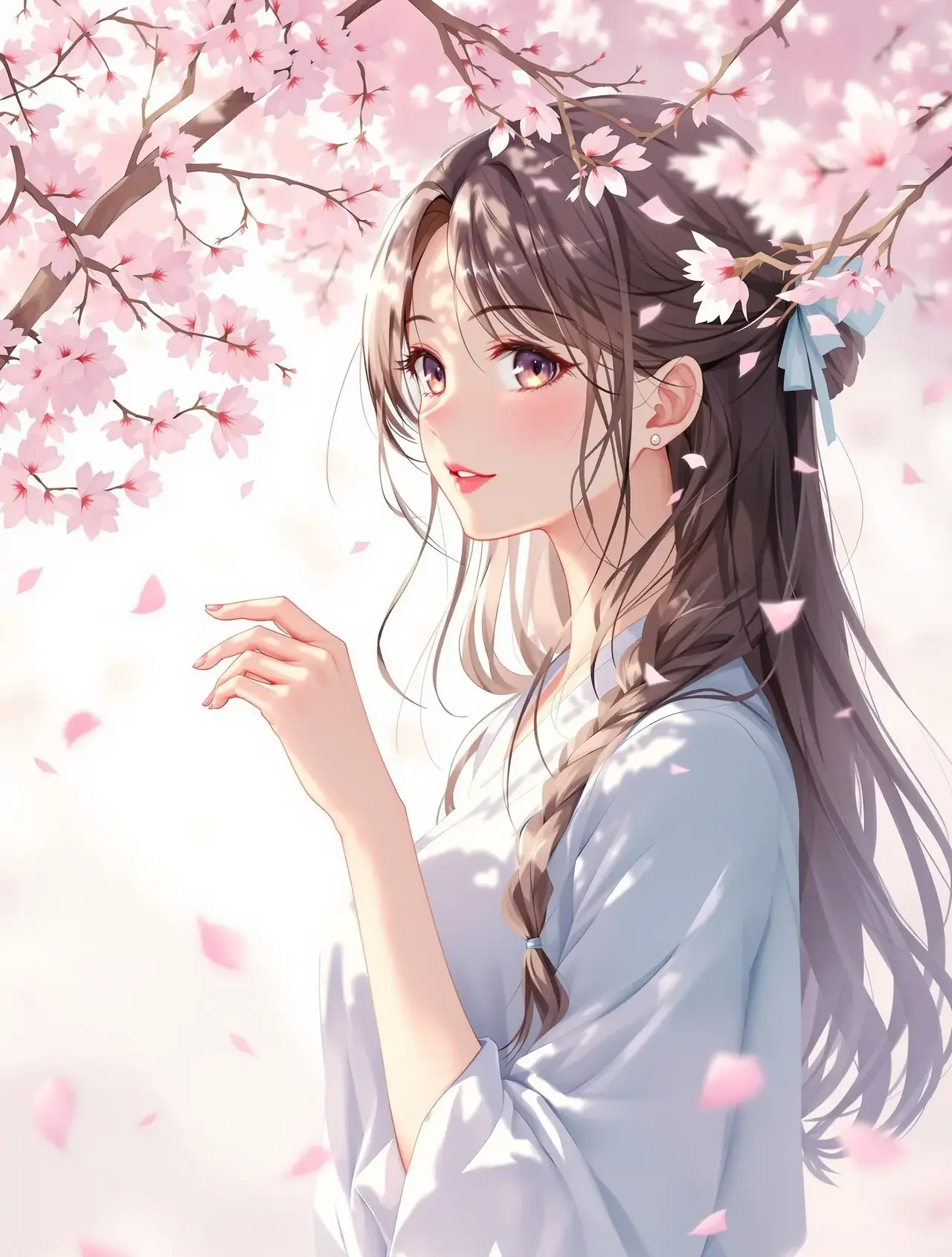樱花树下 - 动漫图网 漫画《樱花树下》封面